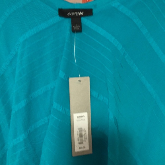 Blue Spaghetti strap kerchief cut dress - Picture 3 of 6